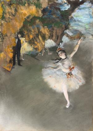 moral Persuasión Descarte Museoteca - Bailarina basculando (Bailarina verde), Degas, Edgar