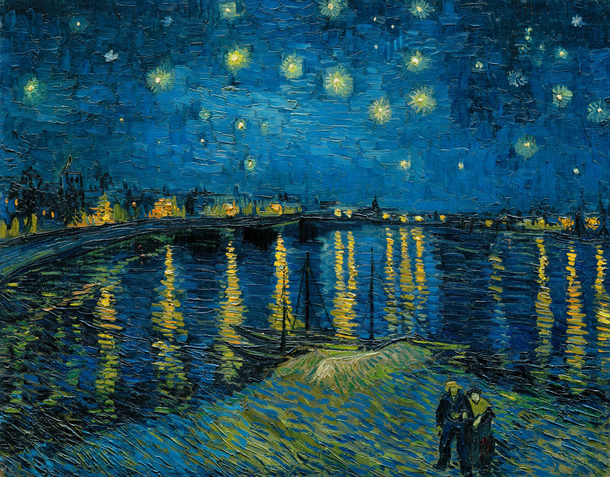 Museoteca Noche estrellada, Van Gogh,