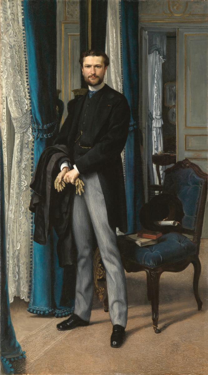 Museoteca Portrait d Aim Seilli re d tail 1866 Tissot James