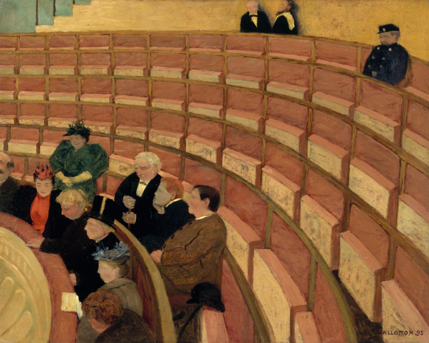 Felix Vallotton third Gallery Theatre 1894