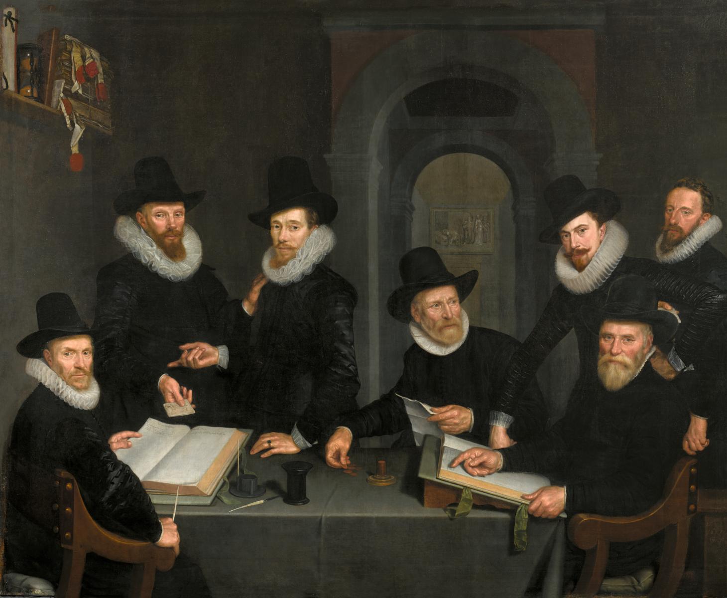 Museoteca - Regentes del Binnengasthuis, van der Voort Amberes ...